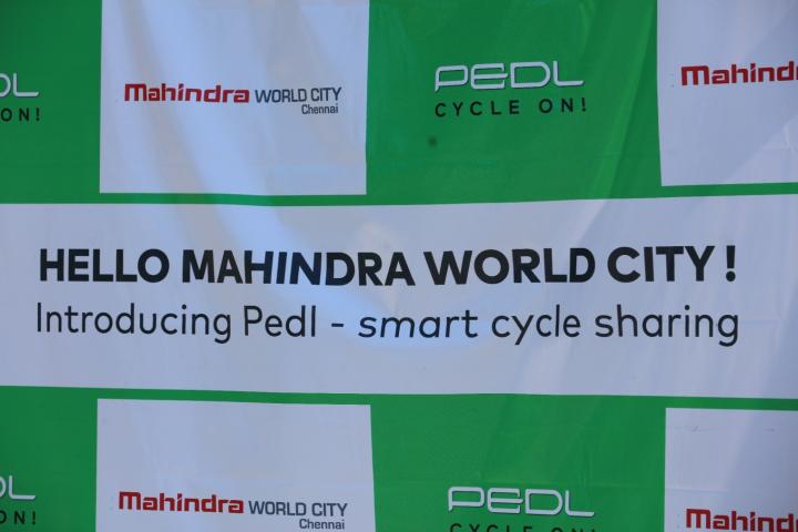 Mahindra World City Chennai starts PEDL cycle sharing service 
