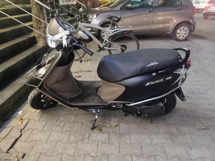 Buying a scooter in Pune: Experience + how I ended up with a TVS Zest 