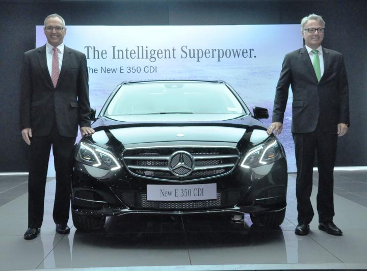 Mercedes-Benz launches E 350 CDI at Rs. 57.42 lakh 