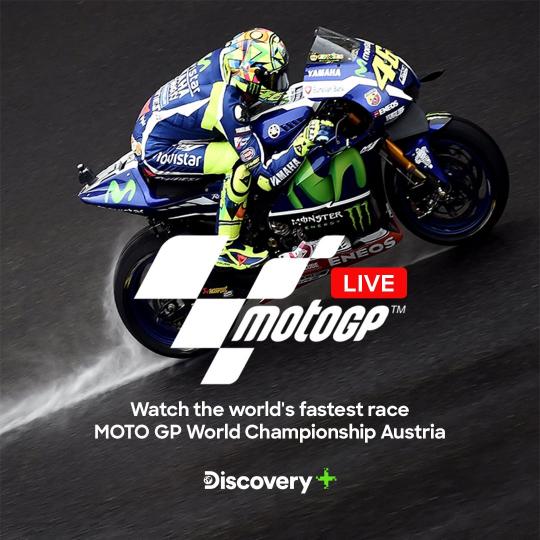 MotoGP to be aired live on Discovery Plus app 
