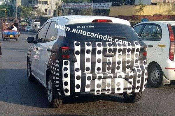 Next-gen Ford Figo hatchback spotted testing in India 