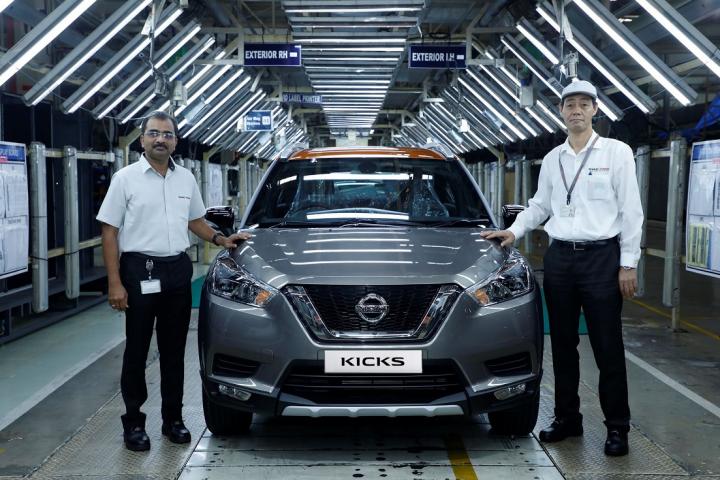 Nissan Kicks production begins 