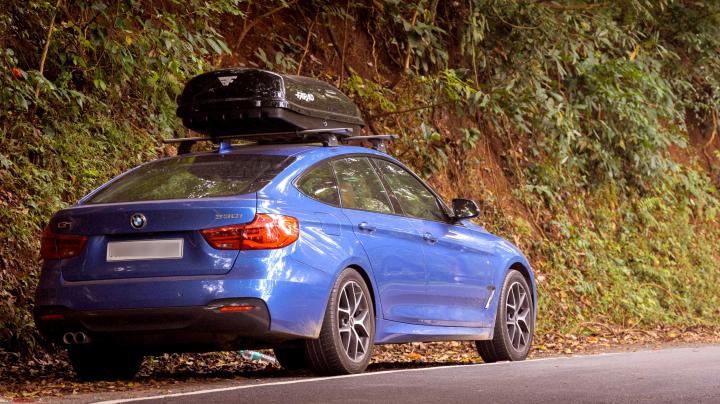 Got a roof box for my BMW 330i GT M-Sport ahead of my drive to Nadugani 