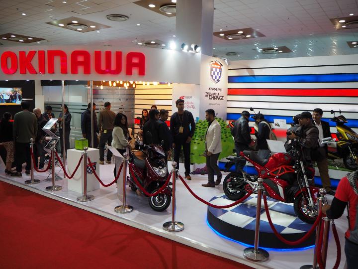 Coverage: Okinawa Scooters at the Auto Expo 2018 