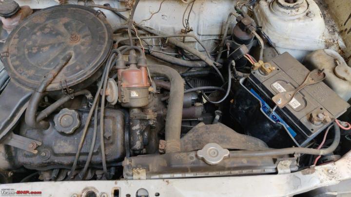Bought a first-owner 1995 Maruti 800 and restored it to mint condition 
