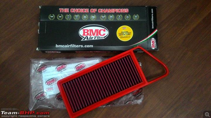 BMC air filter on my Polo: Surprising increase in mileage! 