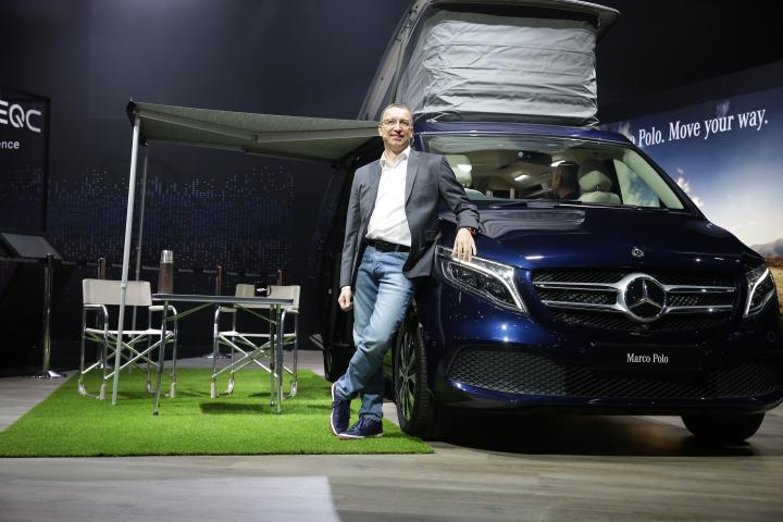 Mercedes V-Class Marco Polo camper launched at Rs. 1.38 crore 