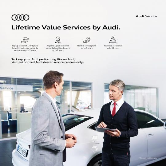 Audi launches extended warranties & service plans for 7-8 yrs 