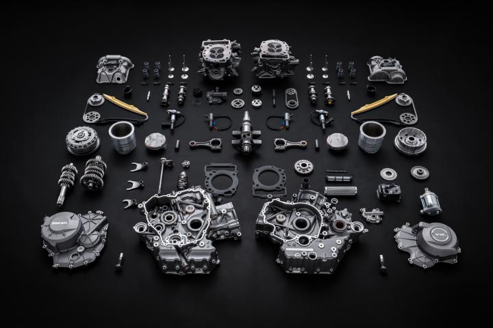 Ducati unveils its lightest 890cc V2 engine 