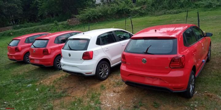 Volkswagen Polo 1.0L TSI spotted at dealer yard 