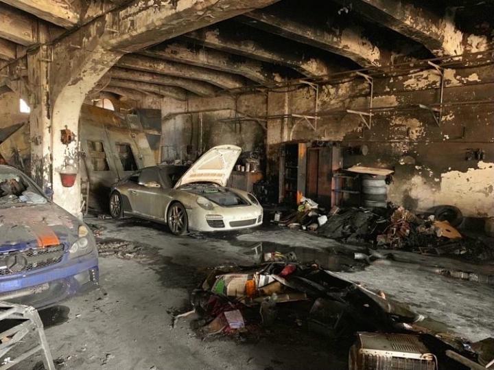 Fire-damaged Porsche 911 to be restored as a track car 