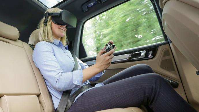 Porsche plans to use virtual reality to combat car sickness 