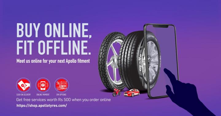 Apollo Tyres launches online tyre shop in India 