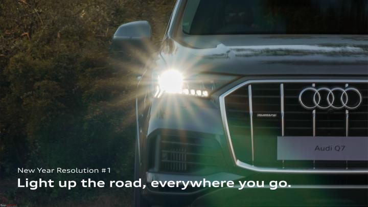 Audi India teases the Q7 facelift 