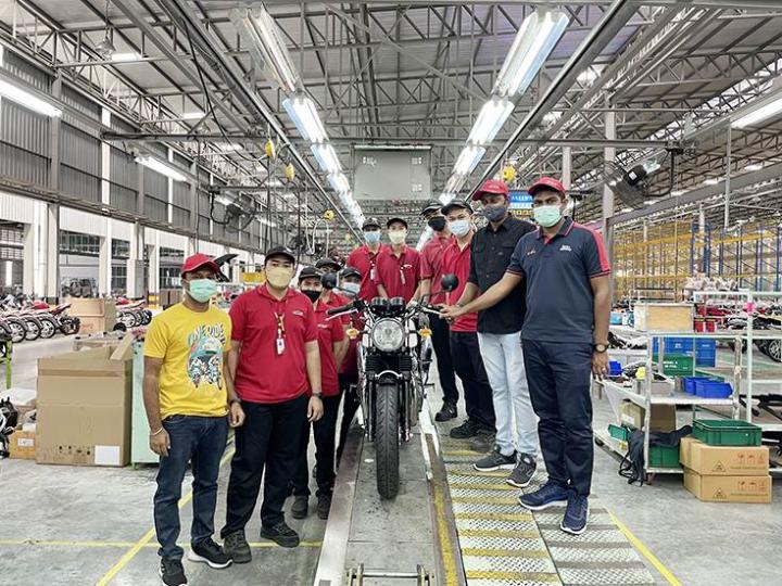 Royal Enfield begins CKD operations in Thailand 