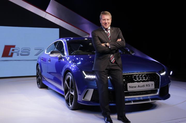 Audi updates the RS 7 Sportback. Priced at Rs. 1.40 crores 