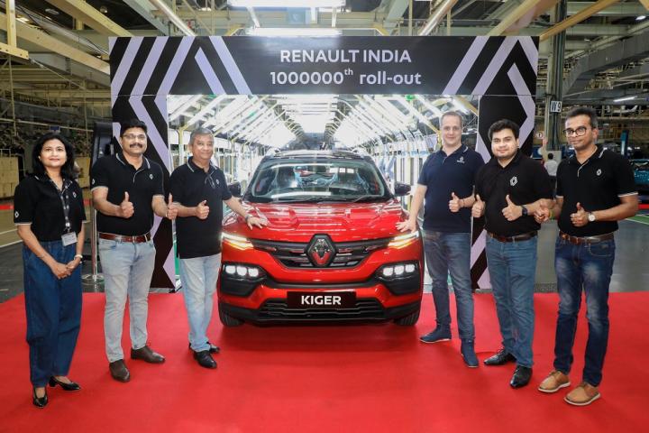 Renault India achieves 1 million production milestone 