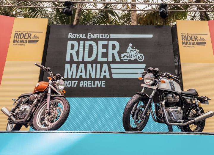 Royal Enfield's 650cc twins unveiled in India 