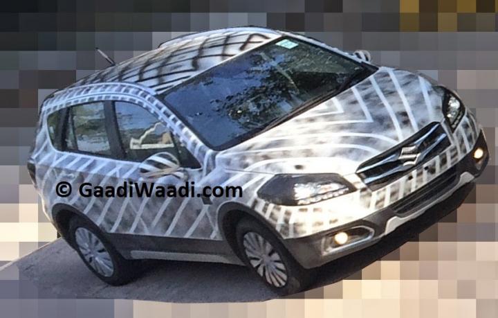 Maruti Suzuki SX4 S-Cross spied with India-specific features 