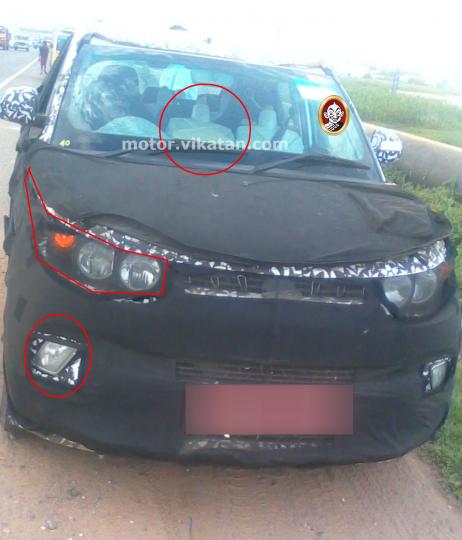 Mahindra S101 spied again; could get front bench seat 