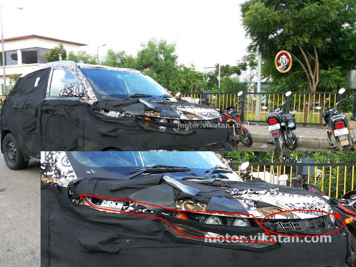 Mahindra S101 spied again; could get front bench seat 