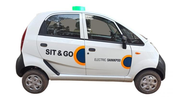 SainikPod Sit & Go rolls out Electric Nano cabs in Bangalore 