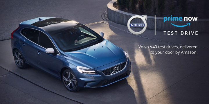 UK: Volvo offers V40 test drives via Amazon Prime 