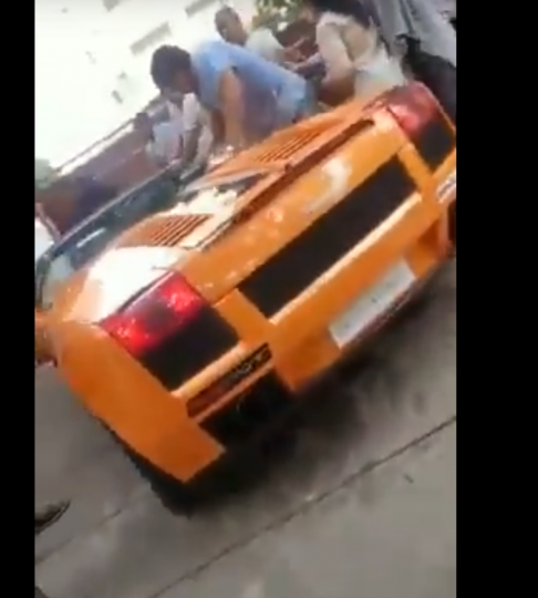 Lamborghini driver assaulted in Bangalore 