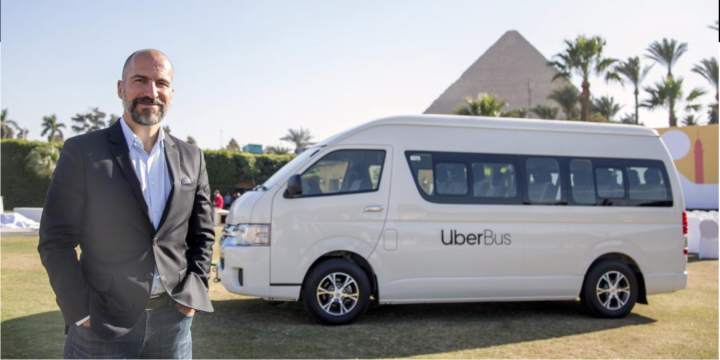 Uber Bus service launched in Cairo, Egypt 