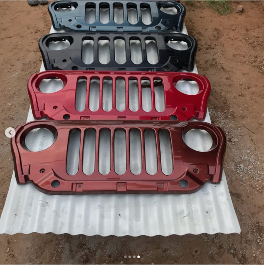 5/7-slat replacement grilles for Mahindra Thar spotted  