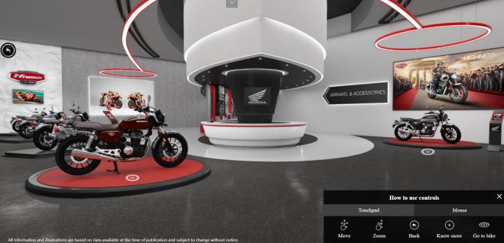 Honda BigWing launches its virtual showroom in India 