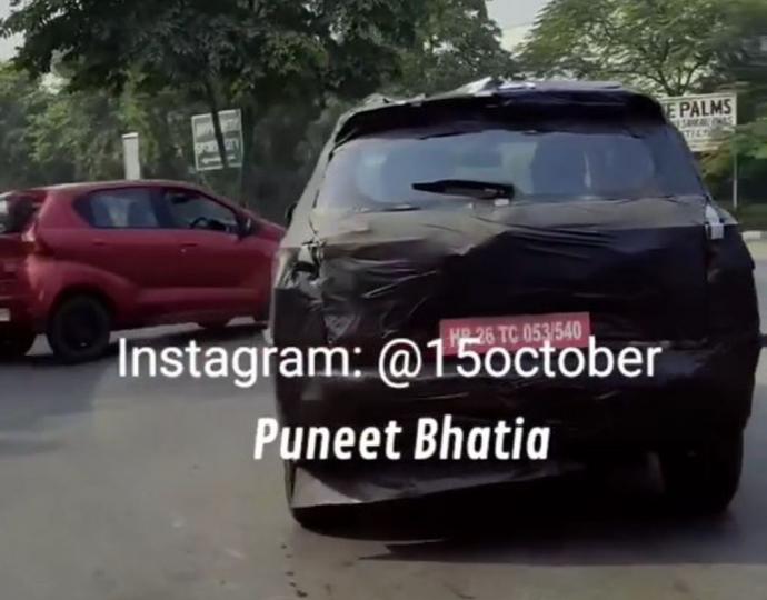 Next-gen Maruti Vitara Brezza caught testing 