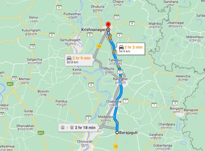 Road condition update: NH-12, Barajaguli to Krishnanagar, West Bengal 