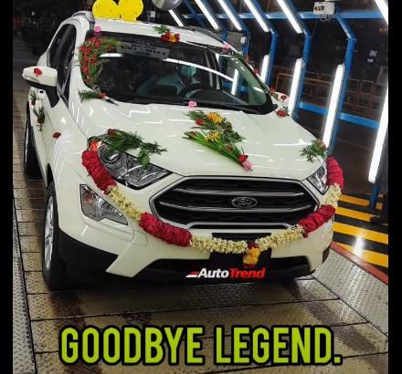 R.I.P. Ford EcoSport: Last unit rolls off assembly line in India 