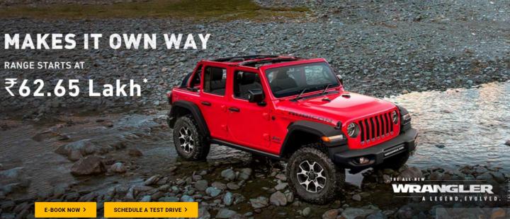 Jeep Wrangler prices hiked by up to Rs 2 lakh 