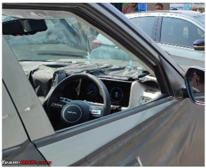 Hyundai Creta EV interior leaked via new spy images 