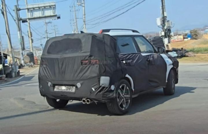 Next-gen Hyundai Venue N Line spied testing in South Korea 