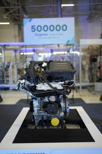 Skoda Auto VW India achieves 5 lakh engine production 