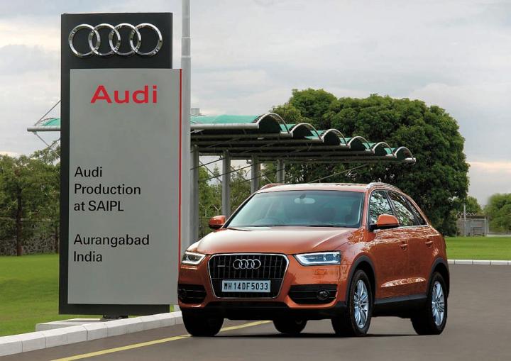 Audi India begins assembling the Q3 at Aurangabad 