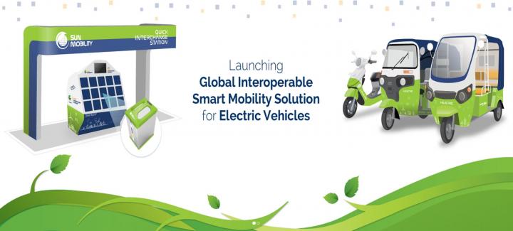Sun Mobility launches battery swapping tech for 2, 3-wheelers 