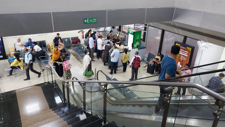 My experience at two very different Indian airports: TRZ vs HYD 
