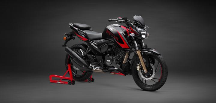 TVS Apache RTR 200 4V with slipper clutch launched 