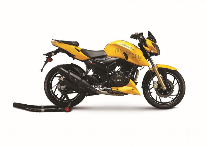 TVS Apache RTR 200 Fi4V with EFI launched at Rs. 1.07 lakh 