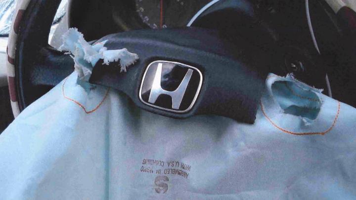 Honda Accord recalled over faulty Takata airbag inflators 