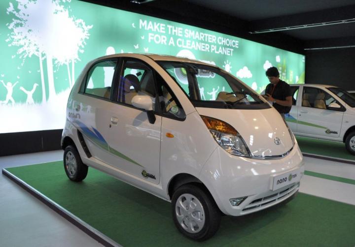 The Tata Nano drives into the Guinness Book of World Records 