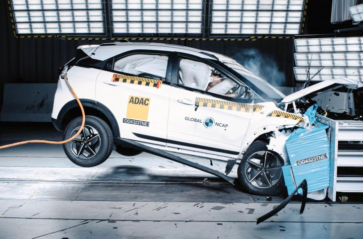 Tata Nexon scores a 5-star rating in Global NCAP crash tests 