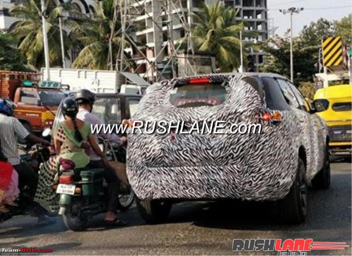 Tata Q502 7-seater SUV spotted 