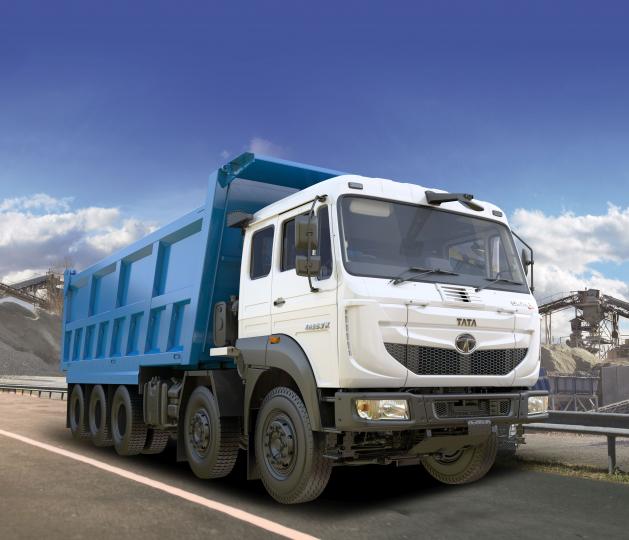 Tata launches India's largest tipper truck - Signa 4825.TK 