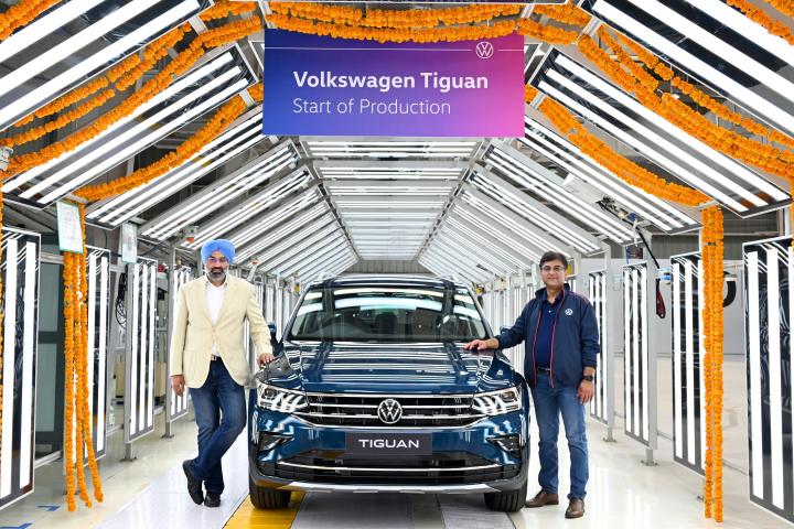 2021 Volkswagen Tiguan production kicks off in India 