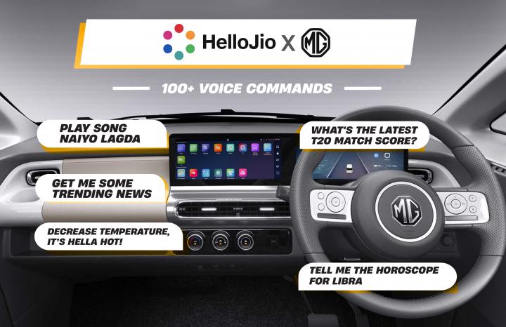 MG Comet EV to get Jio-powered connected car features 